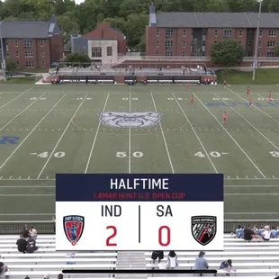 Soccer game watch party