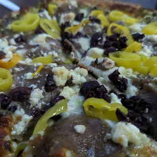 Greek pizza