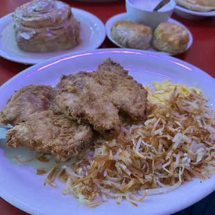 Fried pork chops