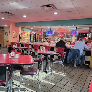 Plenty of seats this morning.  I always love eating here