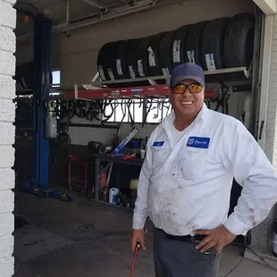 Al--another of our great mechanics with 32 years experience.