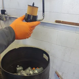 This is what your filter should look like after we replace it