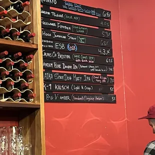 Menu as of December 2024