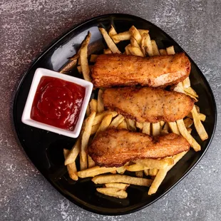 fish, fish and chips, food, seafood