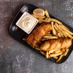 seafood, fish, food, fish and chips