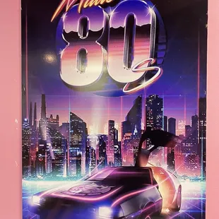 an advertisement for the 80&apos;s