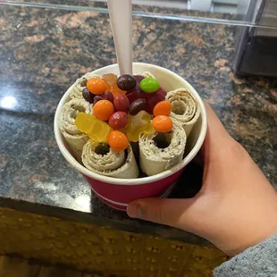 Cookie and cream