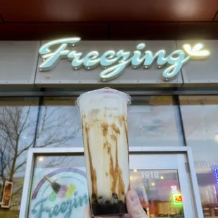 Black Sugar Boba Tea