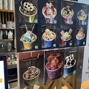 Menu: Rolled Ice Cream
