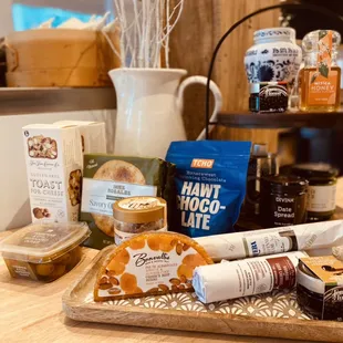 a variety of products