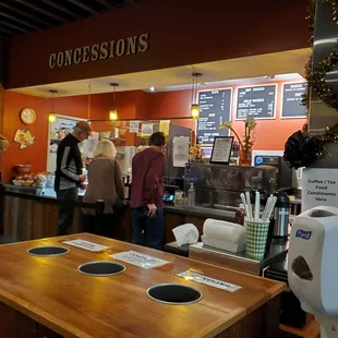 Concessions stand