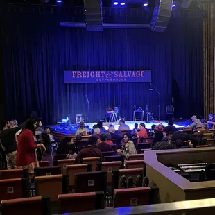 Auditorium stage