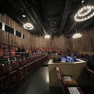 a view of the auditorium