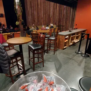 Seating inside auditorium