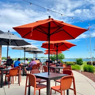 Nice patio with a view