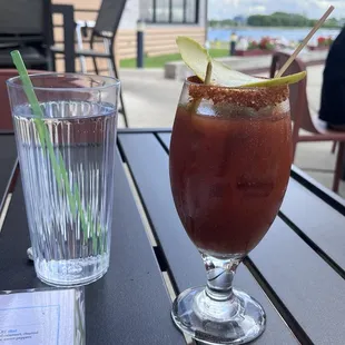 "Juicy" and very tasty Bloody Mary