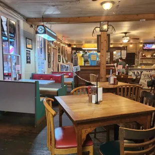 tables and booths