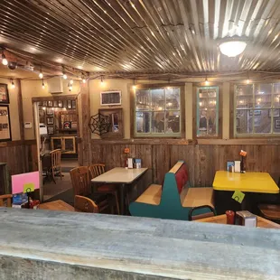 tables and chairs