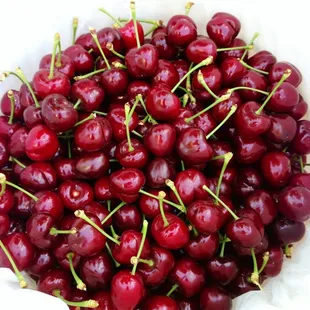 sweet champagne cherries to enjoy!