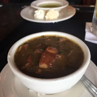 Duck and Andouille Gumbo