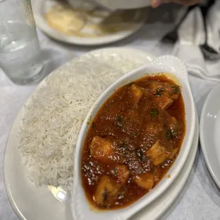 Korma Chicken, great to share between two people