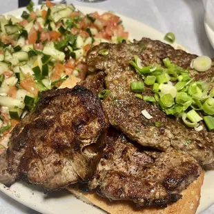 Sultani Kabob: Chopan, Beef, Chapli Kabobs