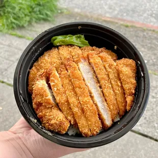 Crispy Chicken Katsu Donburi ($13)