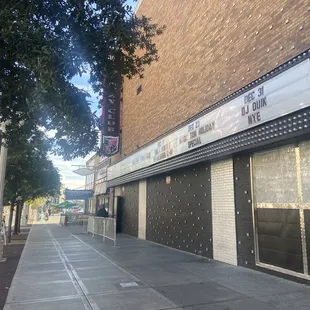 the outside of the building