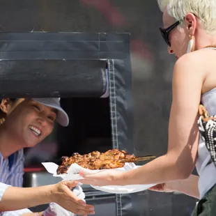 Food at the Fremont Festival