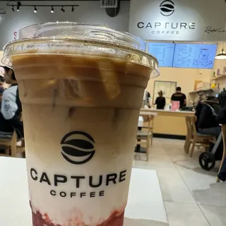 Strawberry Coffee Latte