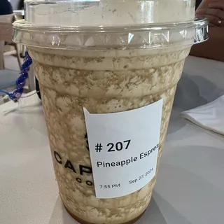 Pineapple Espresso Slush