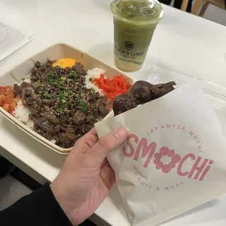 Bulgogi Beef Rice (stir fry) Plate