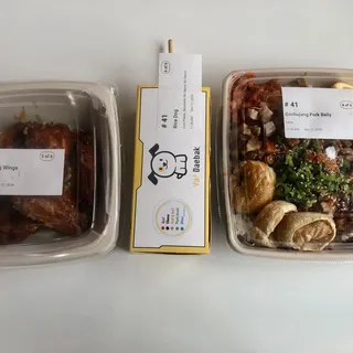 Gochujang Pork Belly Plate