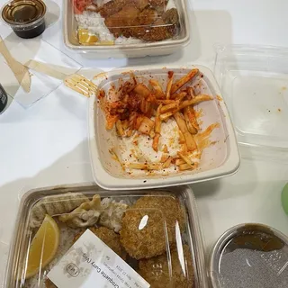 Pumpkin Croquette Curry (Vegetarian) Plate