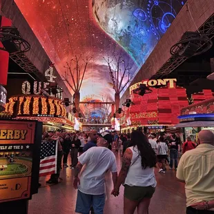 Outside of the casino