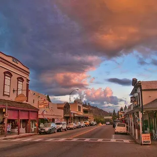 Historic Town of Mariposa, our building is on the left