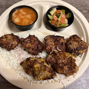 Combo kabob (beef &amp; lamb)