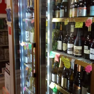 Chilled whites, champagnes, prosecco