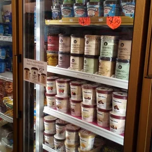 Ben &amp; Jerry&apos;s, Talenti, Crystal Ice Cream