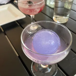 Super Nova Gin Cocktail and Raspberry Lemon Drop Vodka Cocktail