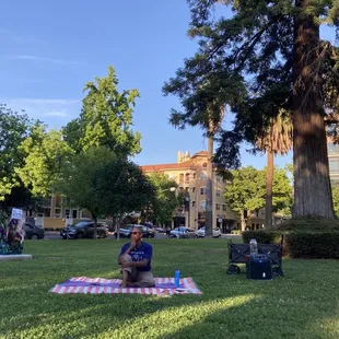 Yoga in the Park with Yoga Moves Us