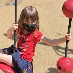 My daughter having fun!