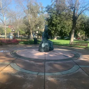 Nice view of the park
