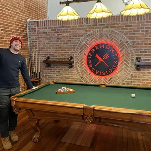 Pool table