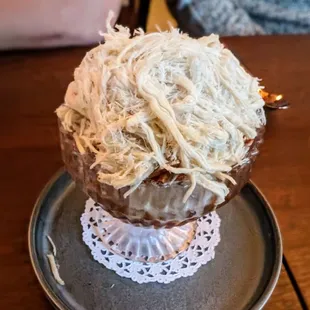 dessert, food