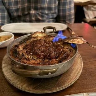Feta Flambé