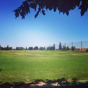 Hit range balls, $5 a bucket