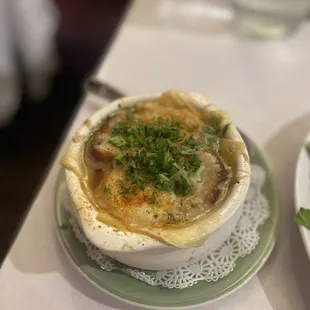 French onion soup
