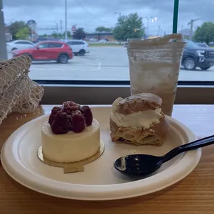 Tasty, decadent pastries. I love the atmosphere of the place too‍