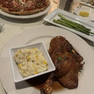 Duck with Parmesan Grits du Jour